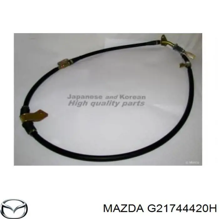Купити G21744420H Mazda Трос ручного гальма задній, лівий
