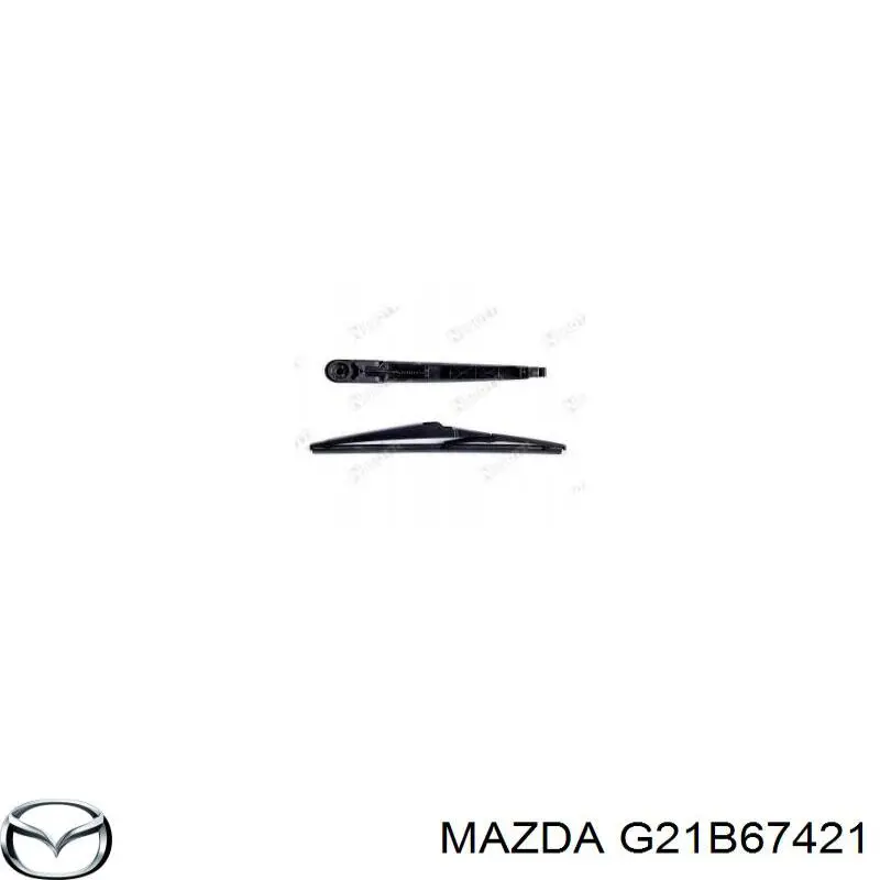 Важіль-поводок склоочисника заднього скла Mazda G21B67421 ціна, від 13.70 USD