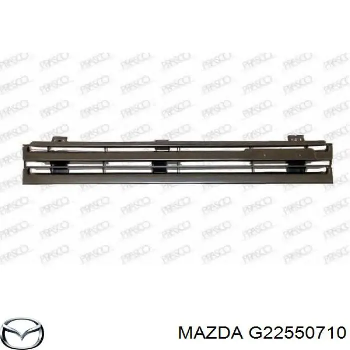 Решітка радіатора G22550710 Mazda
