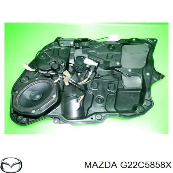 Двигун склопідіймача двері передньої, правої Mazda 3 (BK12) (Мазда 3)