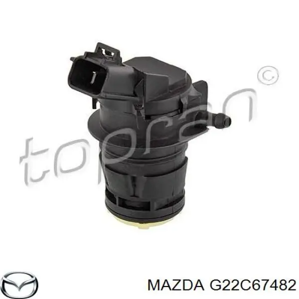 Моторчик омивача переднього скла Mazda G22C67482 ціна, від 12.82 USD