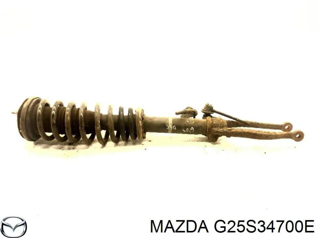 Амортизатор передній, правий Mazda G25S34700E ціна, від 25.74 USD