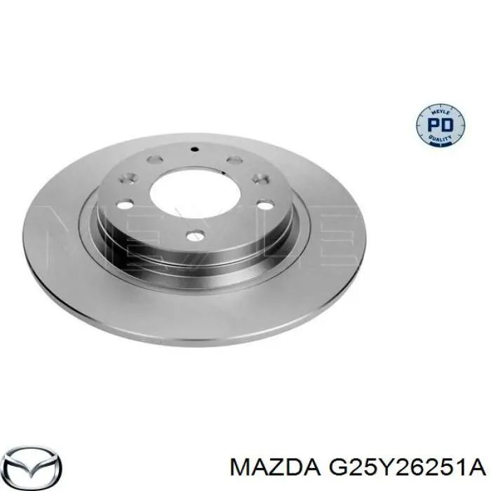 Задні дискові гальма Mazda G25Y26251A ціна, від 27.96 USD