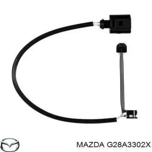 Цапфа - поворотний кулак передній, правий Mazda G28A3302X ціна, від 42.49 USD