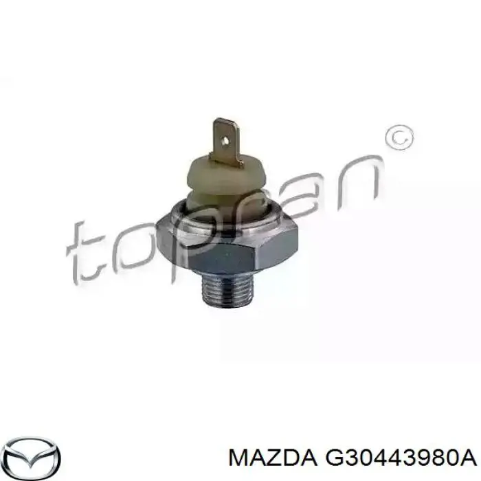 G30443980A Mazda Шланг гальмівний задній