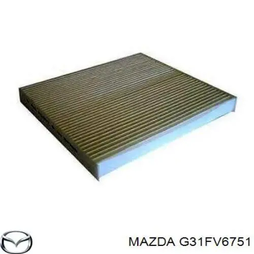 G31FV6751 Mazda фільтр салону