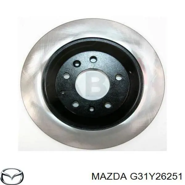 Гальмівні диски G31Y26251 Mazda