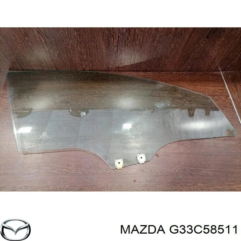 Скло передньої правої двері Mazda G33C58511 ціна, від 19.00 USD