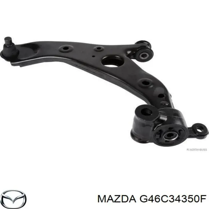 Купити G46C34350F Mazda Лівий важіль передній нижній підвіски
