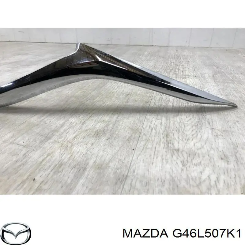 PMZ07145MAL Signeda Молдинг решітки радіатора, лівий