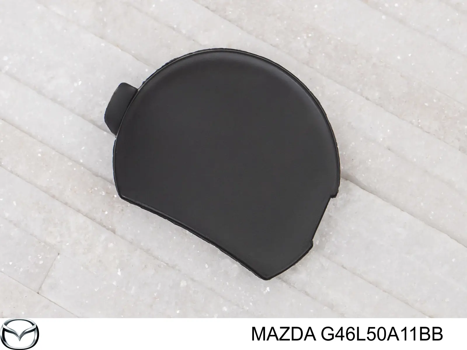 Заглушка бампера буксирувального гака, передня Mazda G46L50A11BB ціна, від 6.33 USD