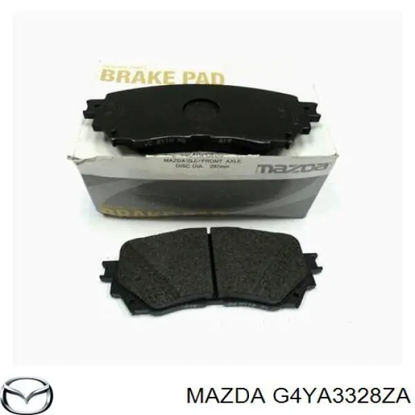 G4YA3328ZA Mazda Передні гальмівні колодки