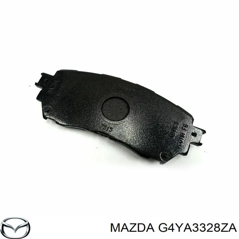 Гальмівні колодки Mazda G4YA3328ZA ціна, від 31.46 USD