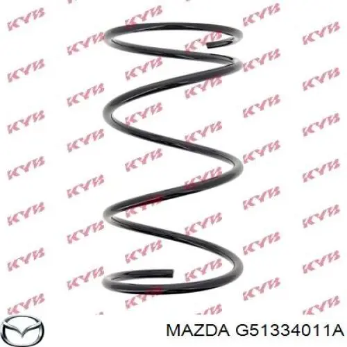 Пружина передня C4Z75131 OBK