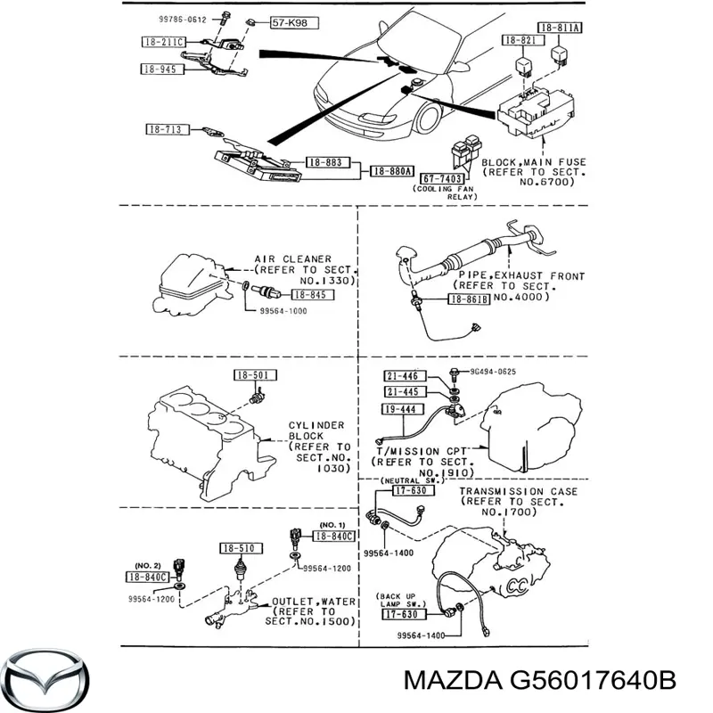 G56017640B Mazda 