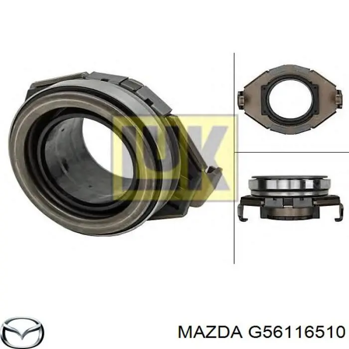 G56116510 Mazda комплект зчеплення (3 частини)