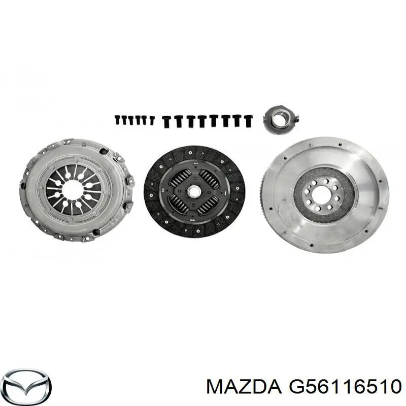 G56116510 Mazda Зчеплення в зборі