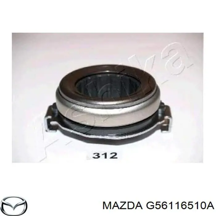 Вижимний підшипник Mazda G56116510A ціна, від 15.20 USD
