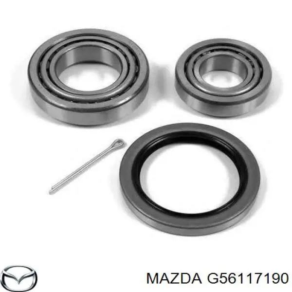 G56117190 Mazda Підшипник маточини передньої