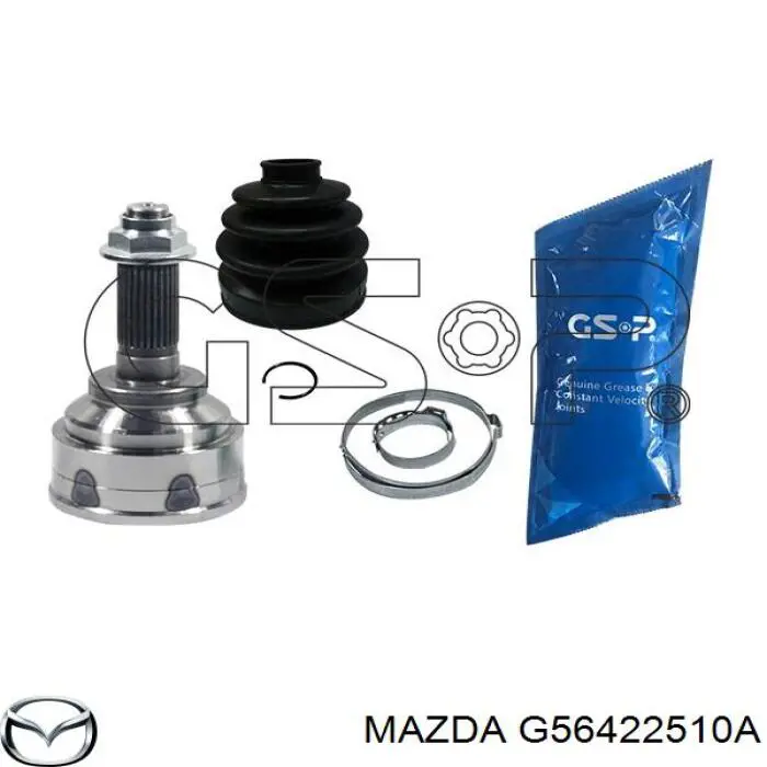 Граната колісна Mazda G57022510B ціна, від 31.72 USD