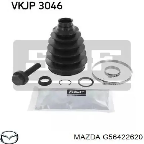 G56422620 Mazda Шарнір кутових швидкостей передній лівий