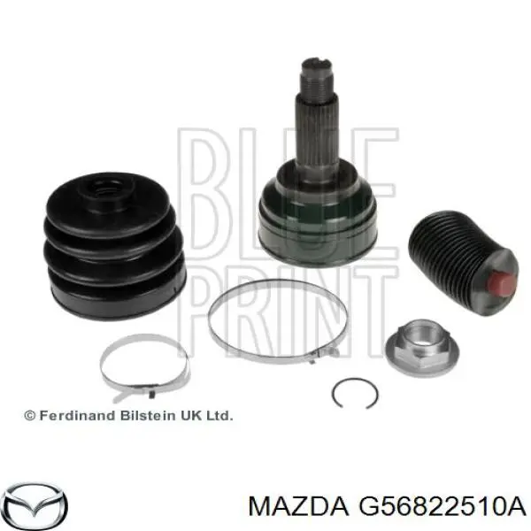ШРУС зовнішній передній G56822510A Mazda