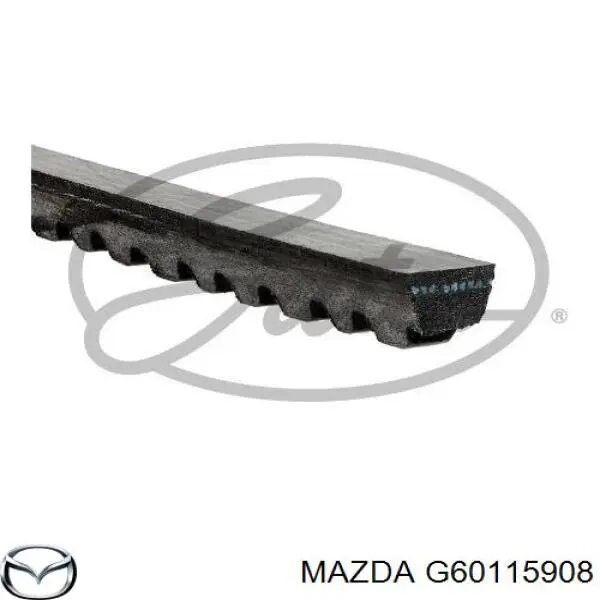 Клиновий ремінь Mazda G60115908 ціна, від 5.17 USD