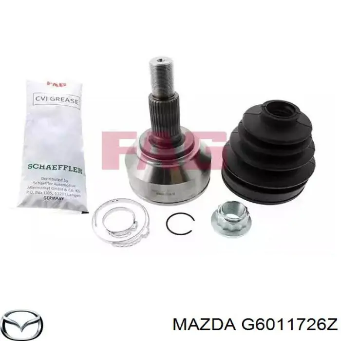Кільце синхронізатора Mazda G6011726Z ціна, від 1128.58 USD