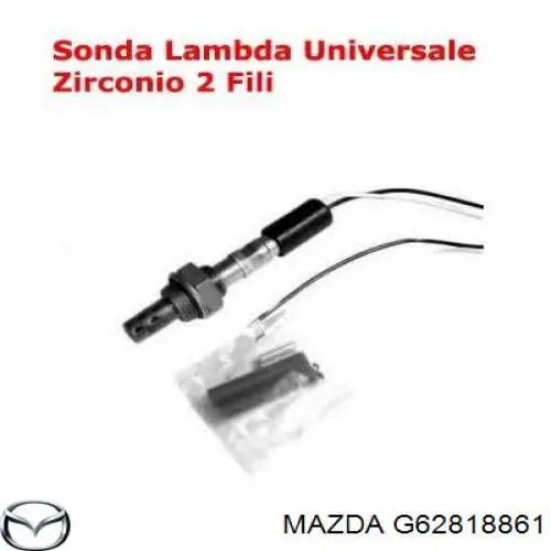 Лямбда датчик кисню Mazda G62818861 ціна, від 25.09 USD
