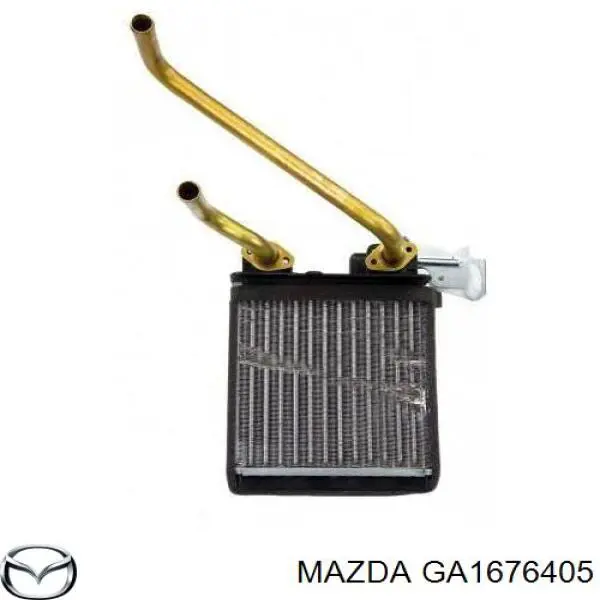 GA1676405 Mazda Радіатор опалювача салону