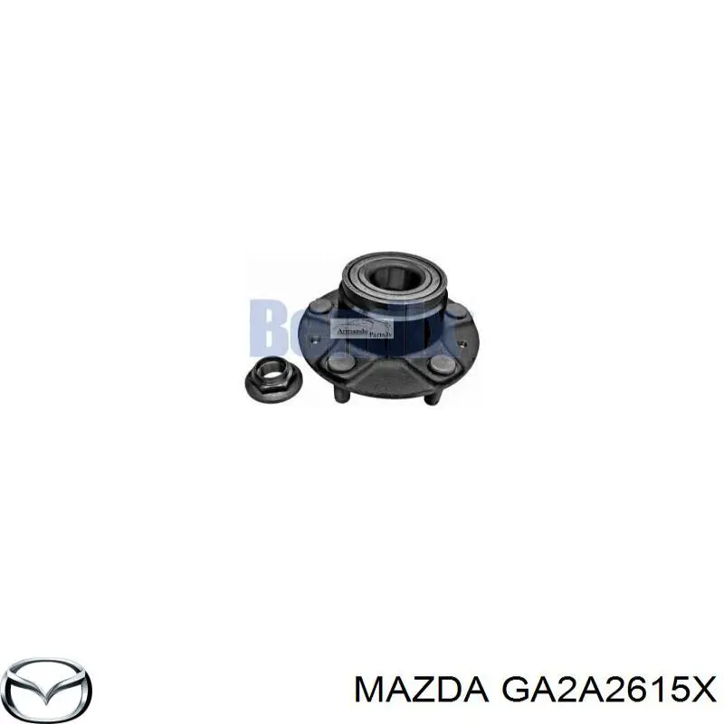 GA2A2615X Mazda маточина задня