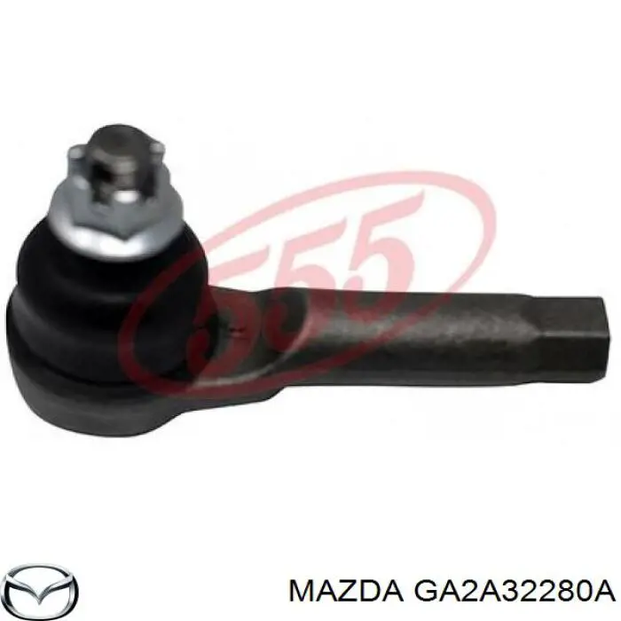 Наконечник рульовий Mazda GA2A32280A ціна, від 9.77 USD