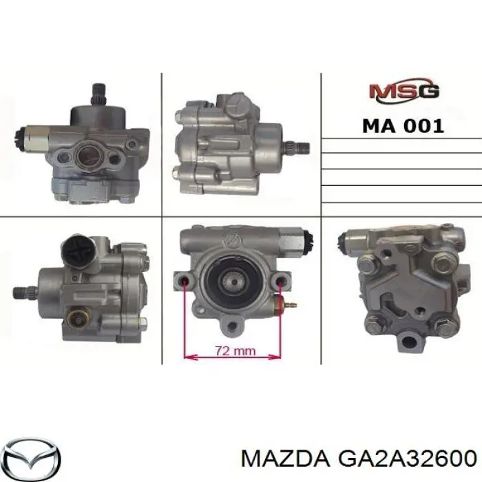  GA2A32600 Mazda