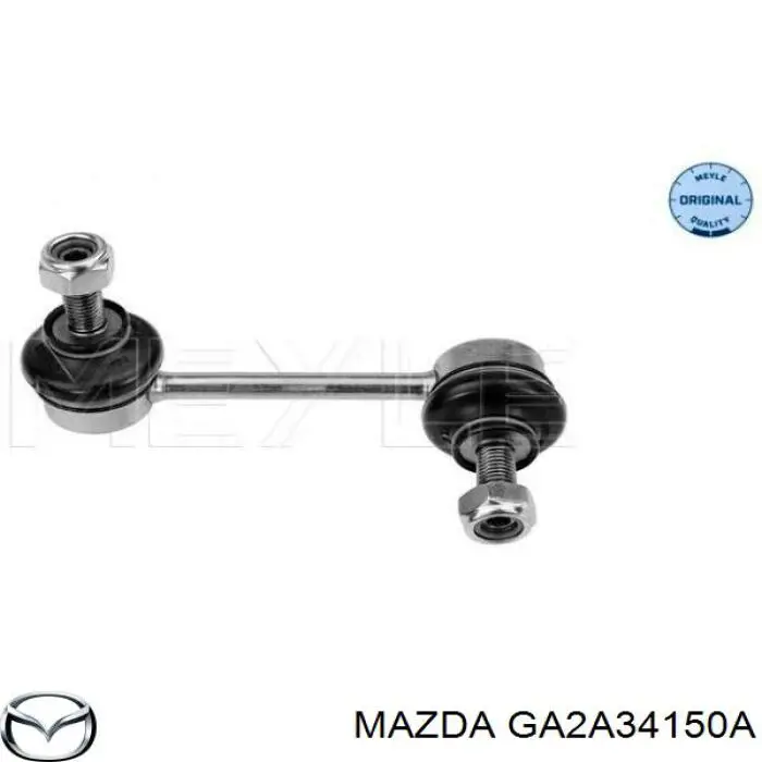 Стійка стабілізатора, переднього, права Mazda GA2A34150A ціна, від 7.17 USD