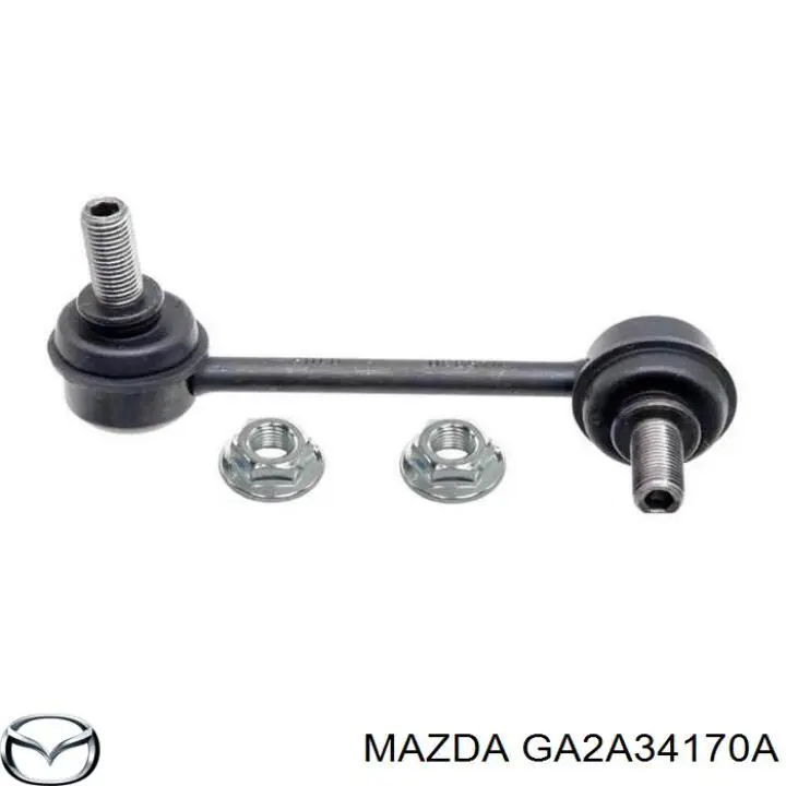 GA2A34170A Mazda стійка стабілізатора переднього, ліва