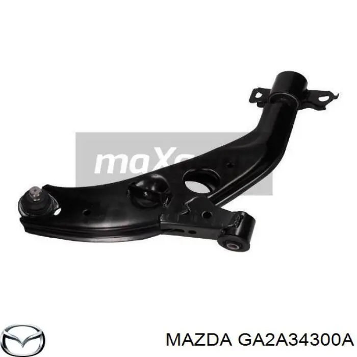 Важіль передньої підвіски нижній, правий Mazda GA2A34300A ціна, від 66.81 USD