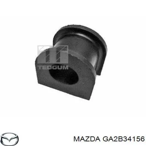 Купити GA2B34156 Mazda Подушка стабілізатора передня