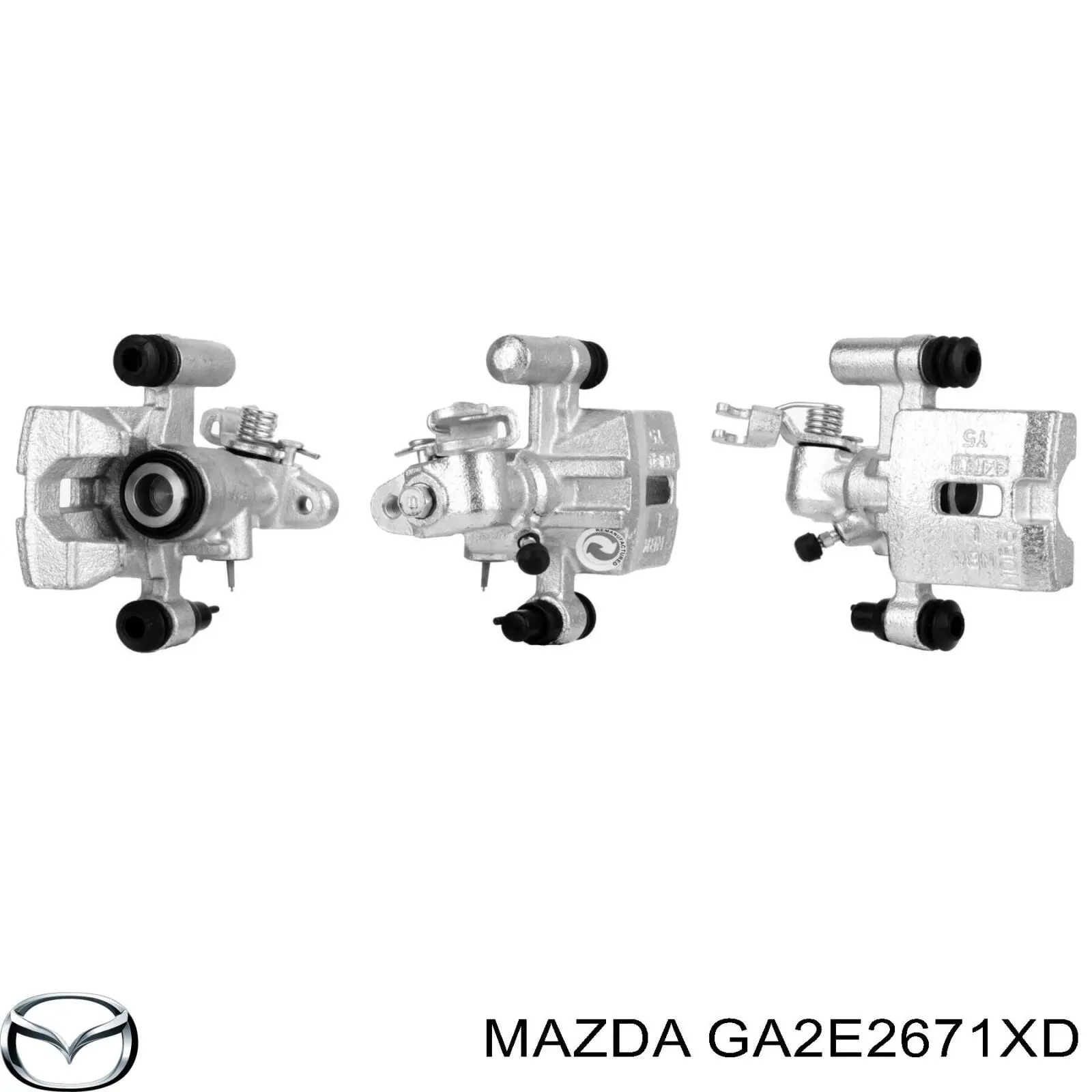 Купити GA2E2671XD Mazda Супорт задній лівий