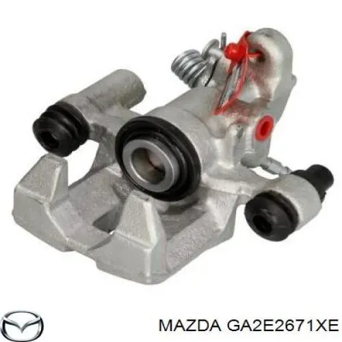 Супорт гальмівний задній лівий Mazda GA2E2671XE ціна, від 58.73 USD