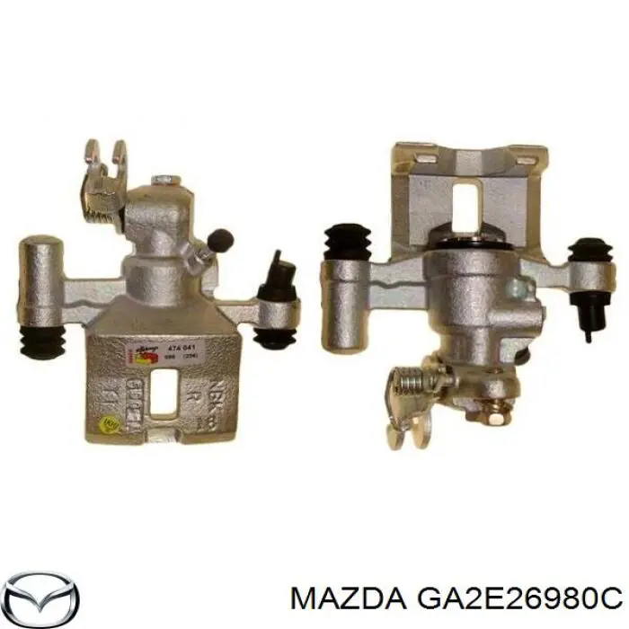 Супорт задній правий GA2E26980C Mazda
