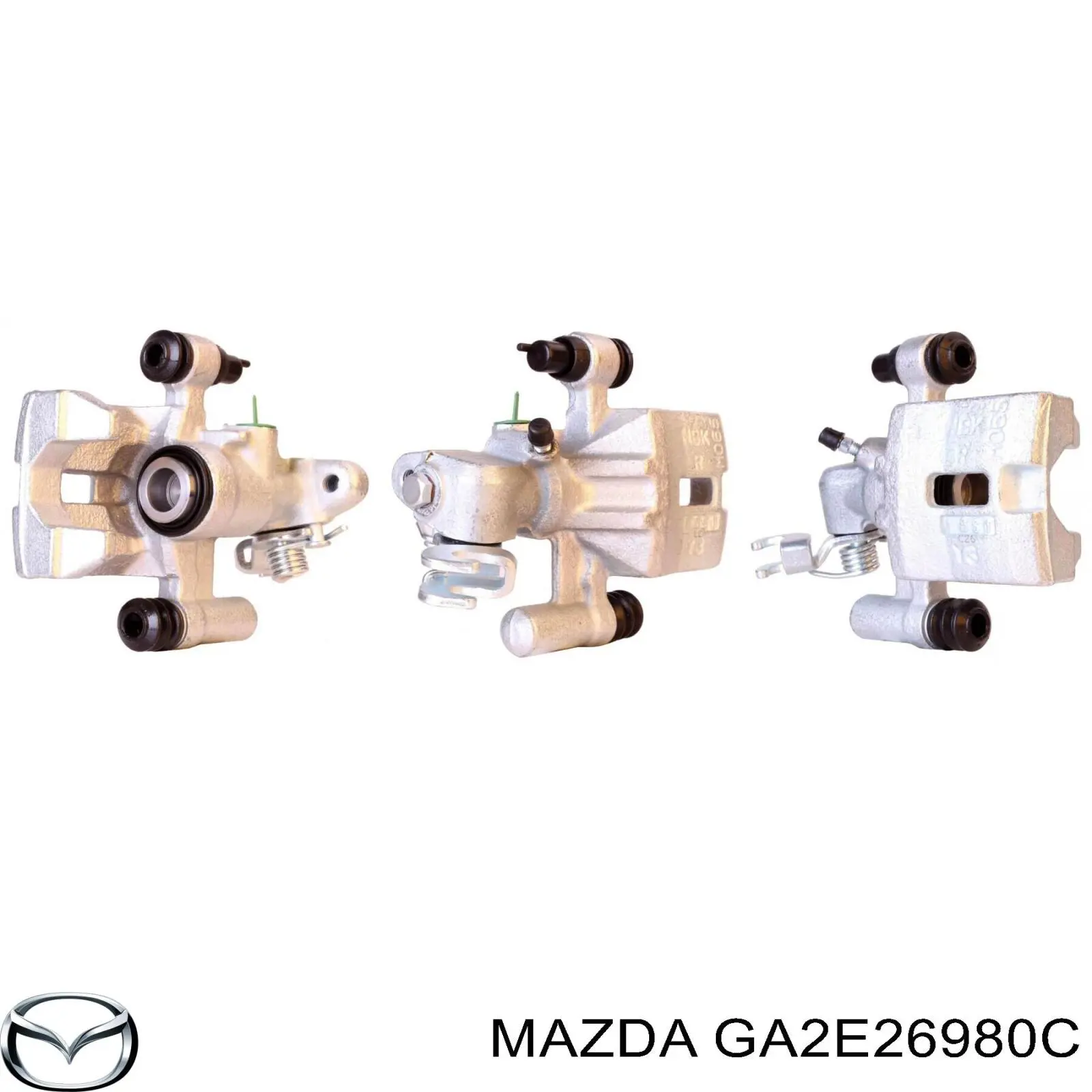 Купити GA2E26980C Mazda Супорт задній правий