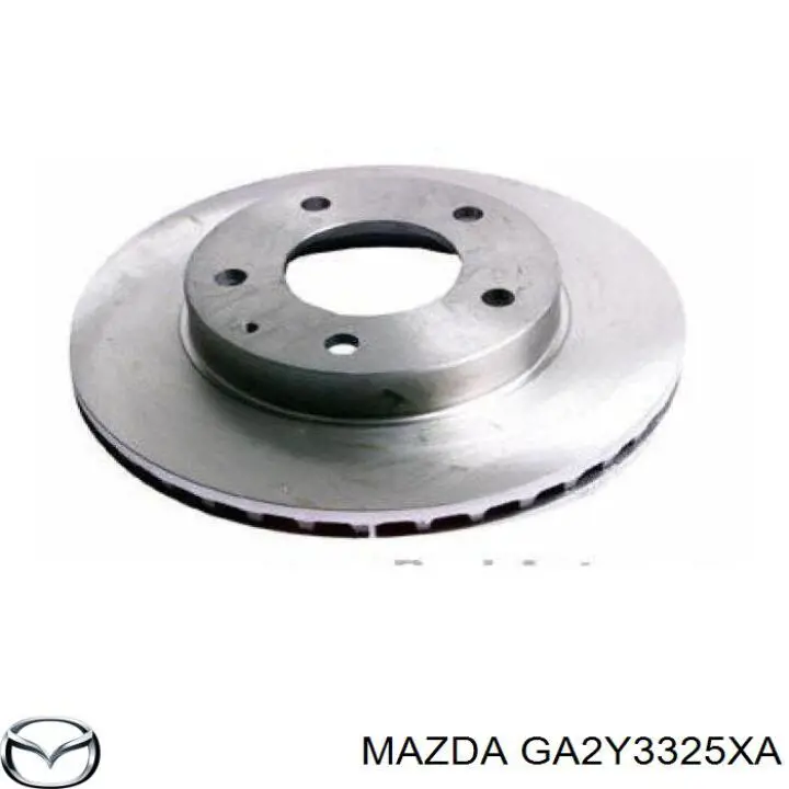 Диск переднього гальма Mazda GA2Y3325XA ціна, від 27.01 USD