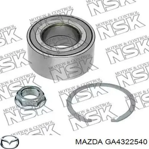 Купити GA4322540 Mazda Пильник шарніра кутових швидкостей внутрішній передній