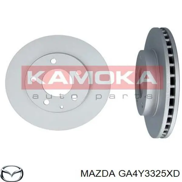 Диск гальмівний передній GA4Y3325XD Mazda