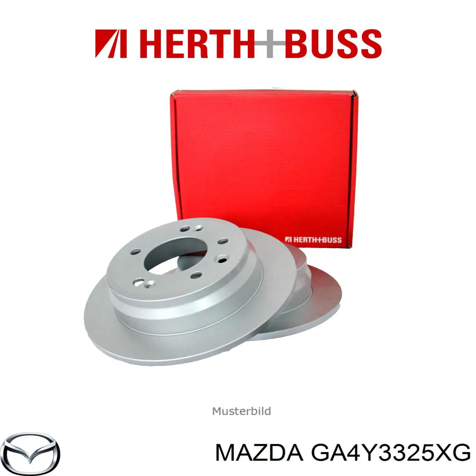 Купити GA4Y3325XG Mazda Ротор гальмівний