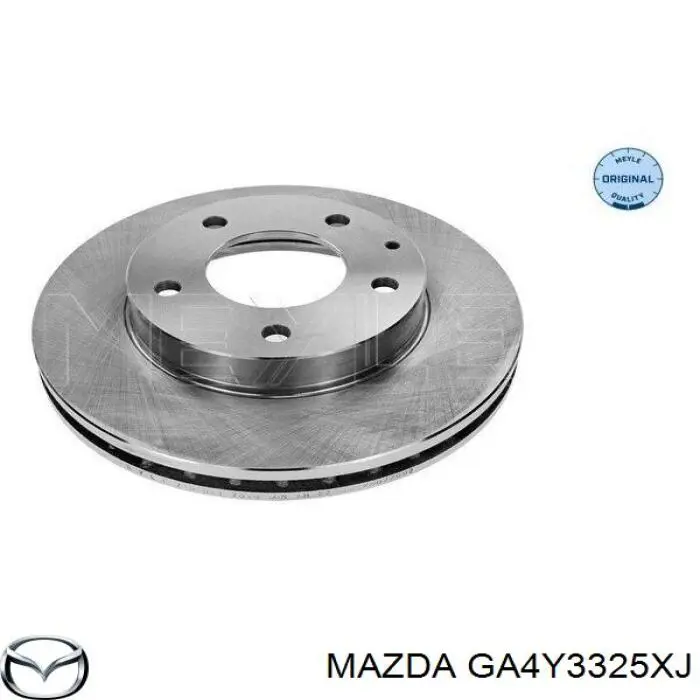 Диск переднього гальма Mazda GA4Y3325XJ ціна, від 27.87 USD