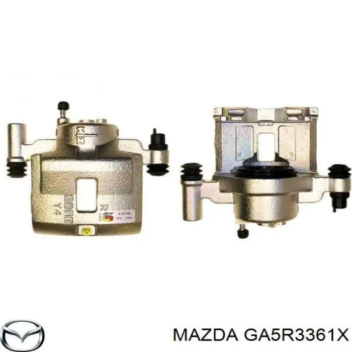 Купити GA5R3361X Mazda Супорт гальмівний передній правий