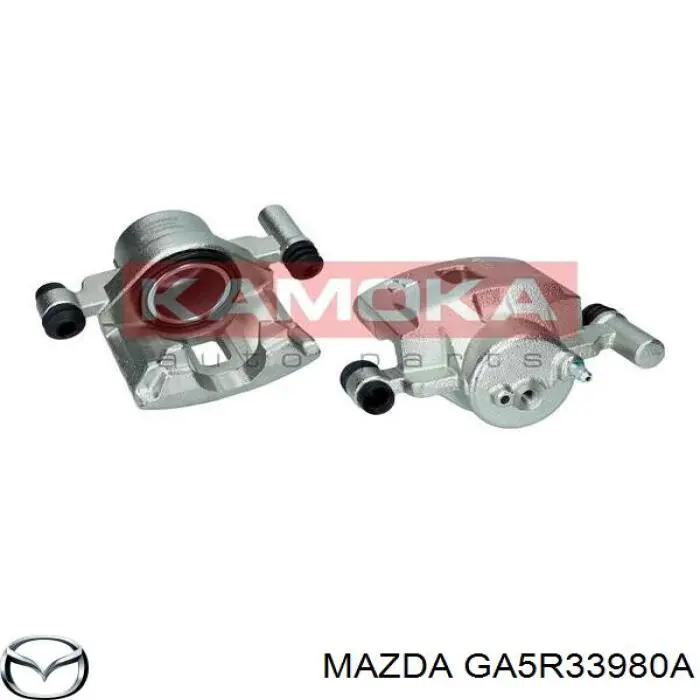 Супорт гальмівний передній правий Mazda GA5R33980A ціна, від 19.00 USD