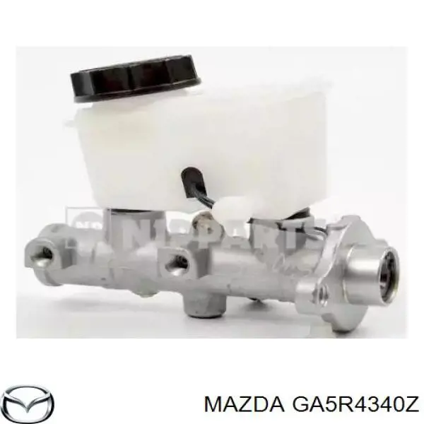 Циліндр головний гальма (Гідротормоз) Mazda GA5R4340Z ціна, від 79.51 USD
