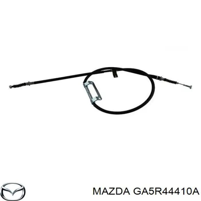 Трос стоянкового гальма задній правий Mazda GA5R44410A ціна, від 21.98 USD